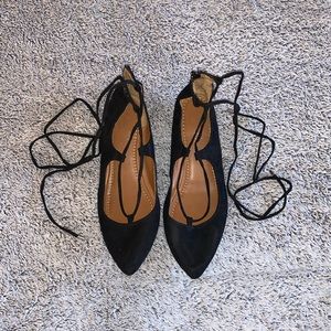 Black flats